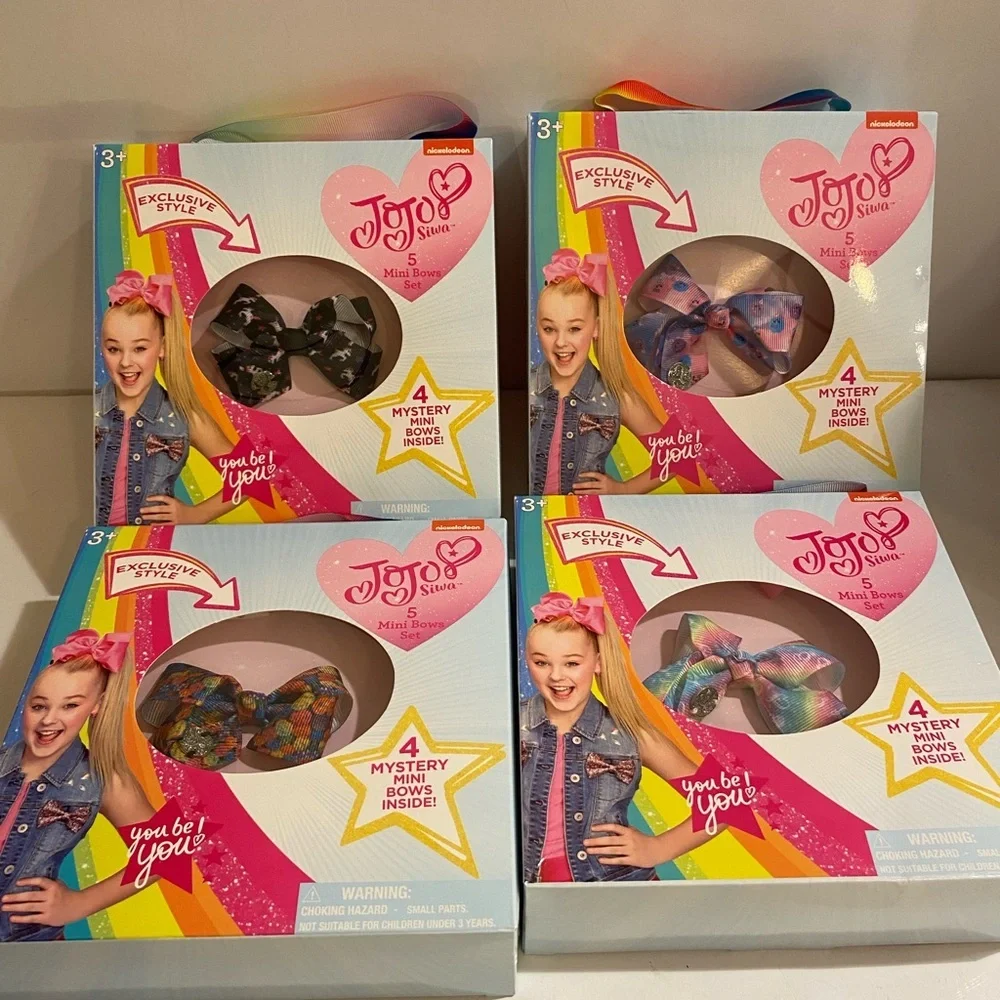 4 Sets JoJo Silva 5 Mini Bow Sets (BQ)
